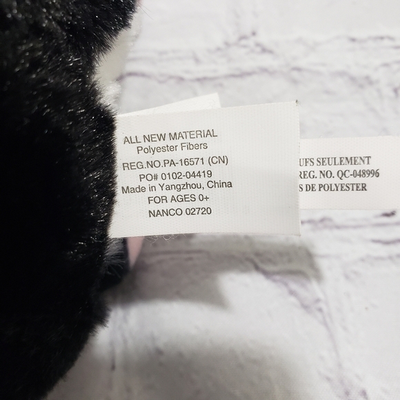 Nanco Belly Buddies Calico Cat Plush 8" Stuffed Animal Toy 2020 Hanger - Picture 10 of 11